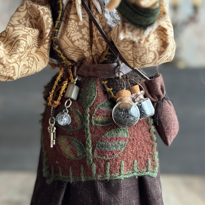 Old Hag of the Woods; a Woodland Witch or Gypsy Figure II