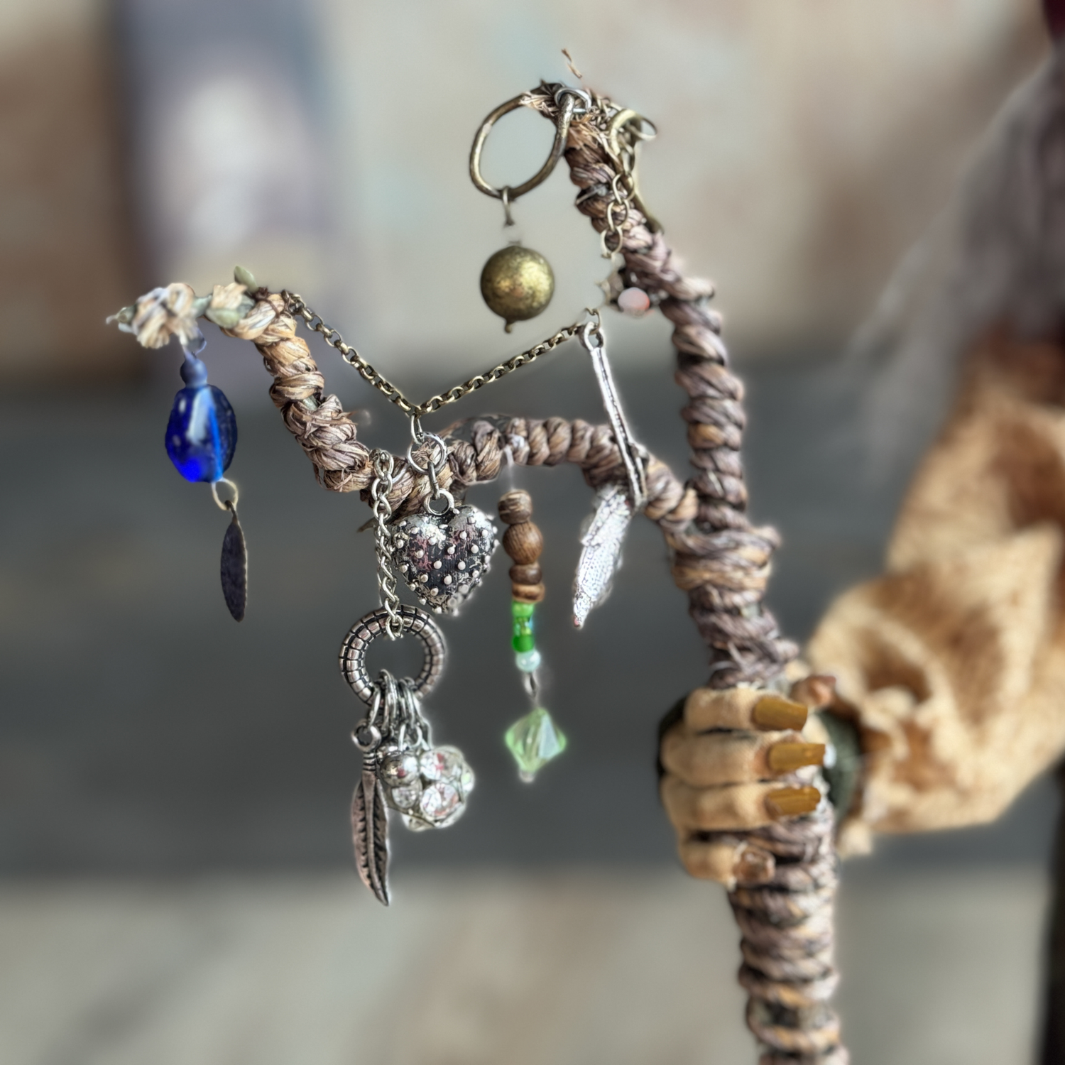 Old Hag of the Woods; a Woodland Witch or Gypsy Figure II
