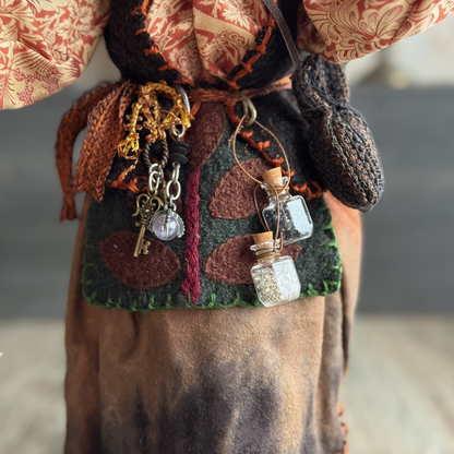 Old Hag of the Woods; a Woodland Witch or Gypsy Figure III