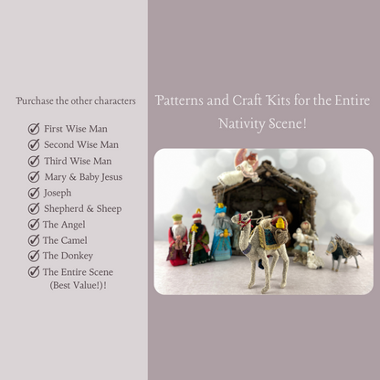 Christmas Nativity Series Camel Craft Kit