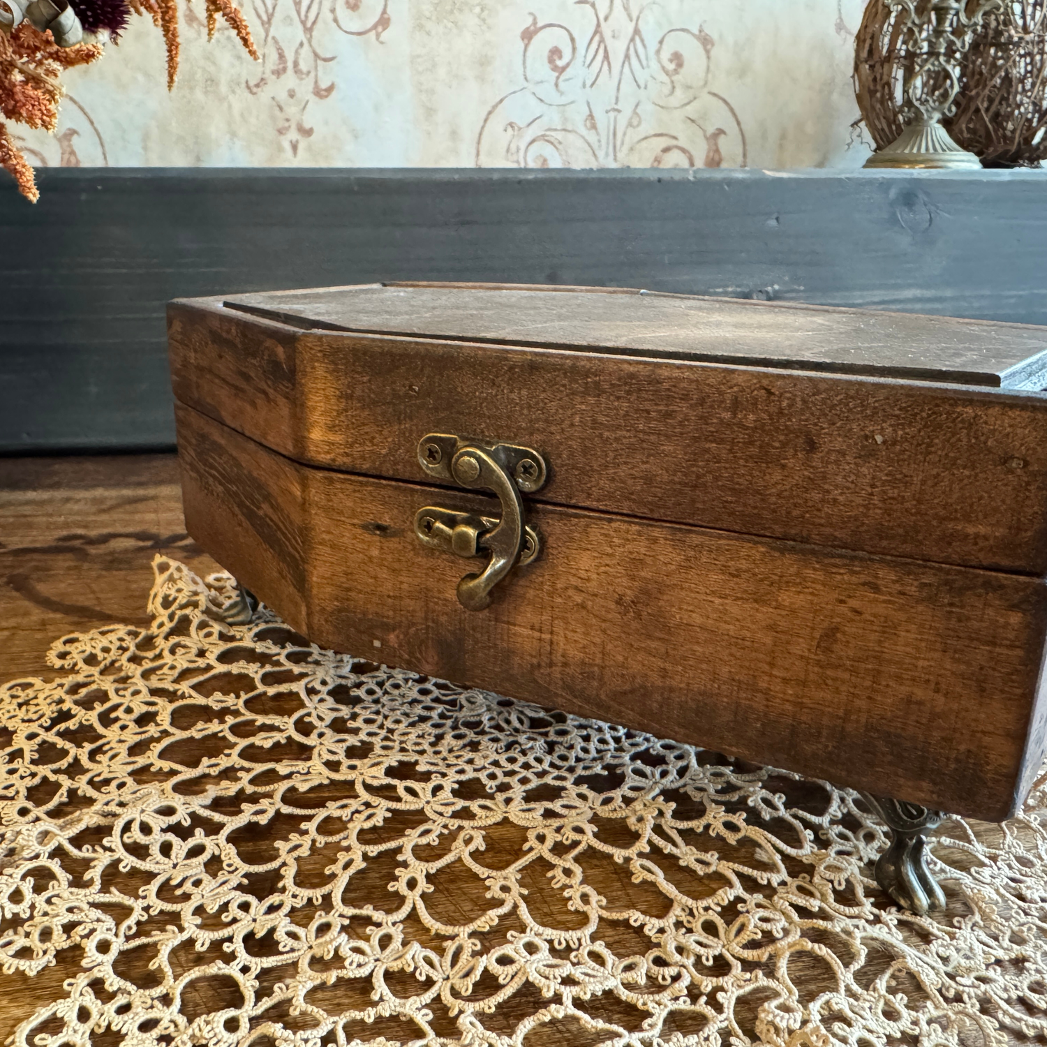 Handmade Wooden Coffin