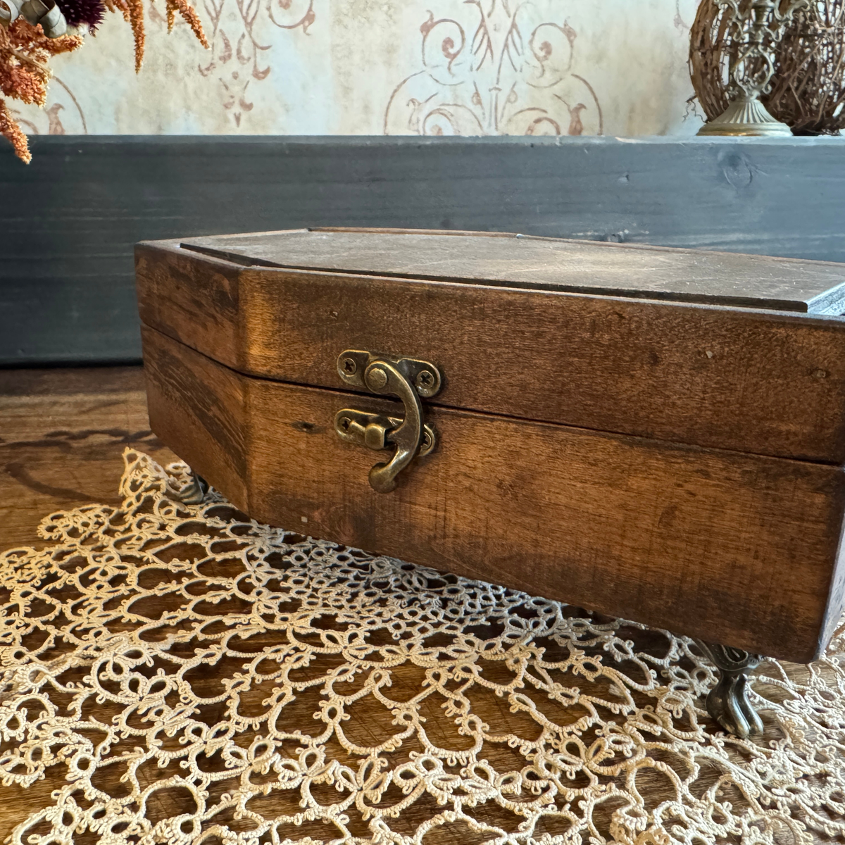 Handmade Wooden Coffin