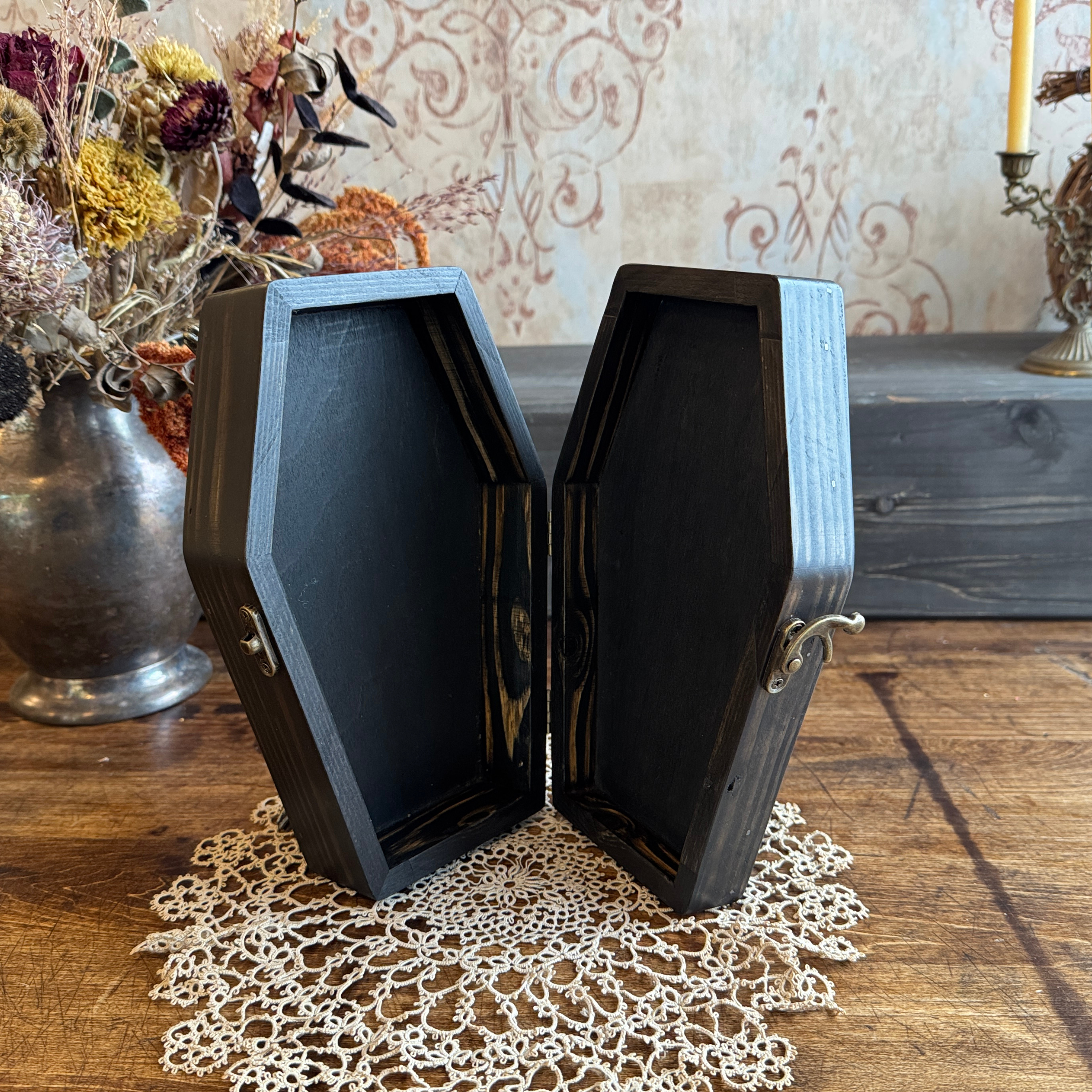 Handmade Wooden Coffin