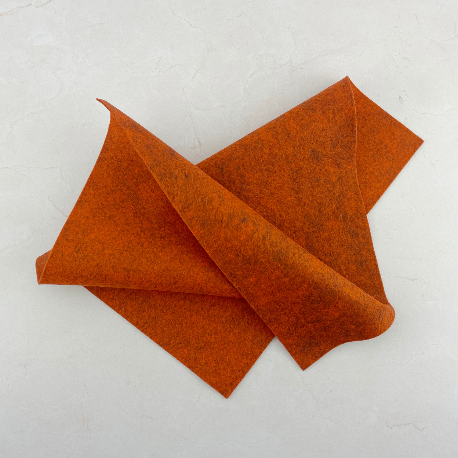 Fire Embers Wool Blend Felt