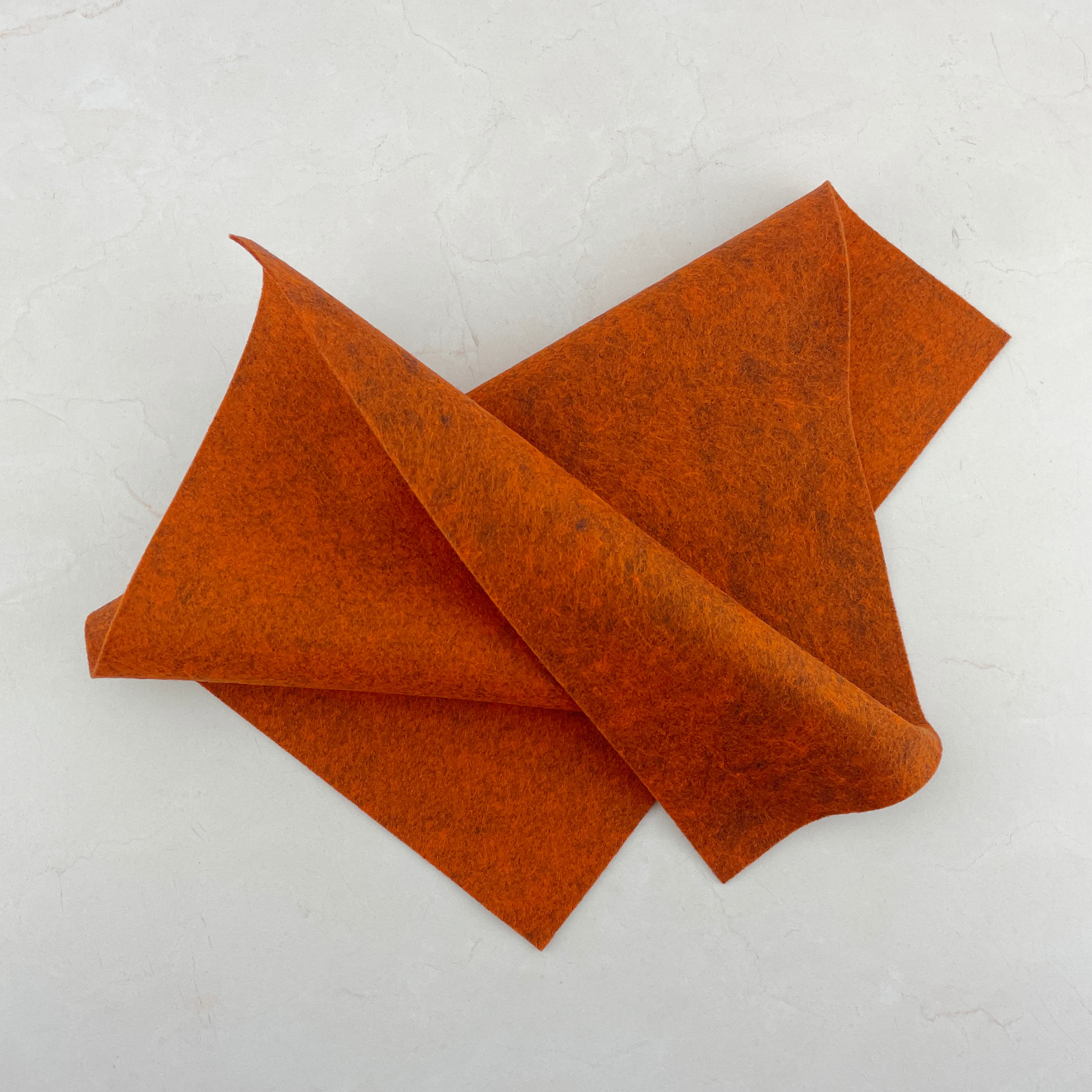 Fire Embers Wool Blend Felt