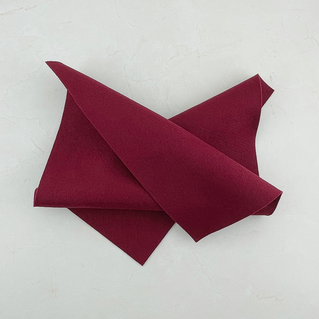 Garnet Wool Blend Felt