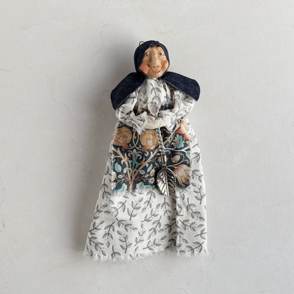 Handmade Kitchen Witch Hanging Figure