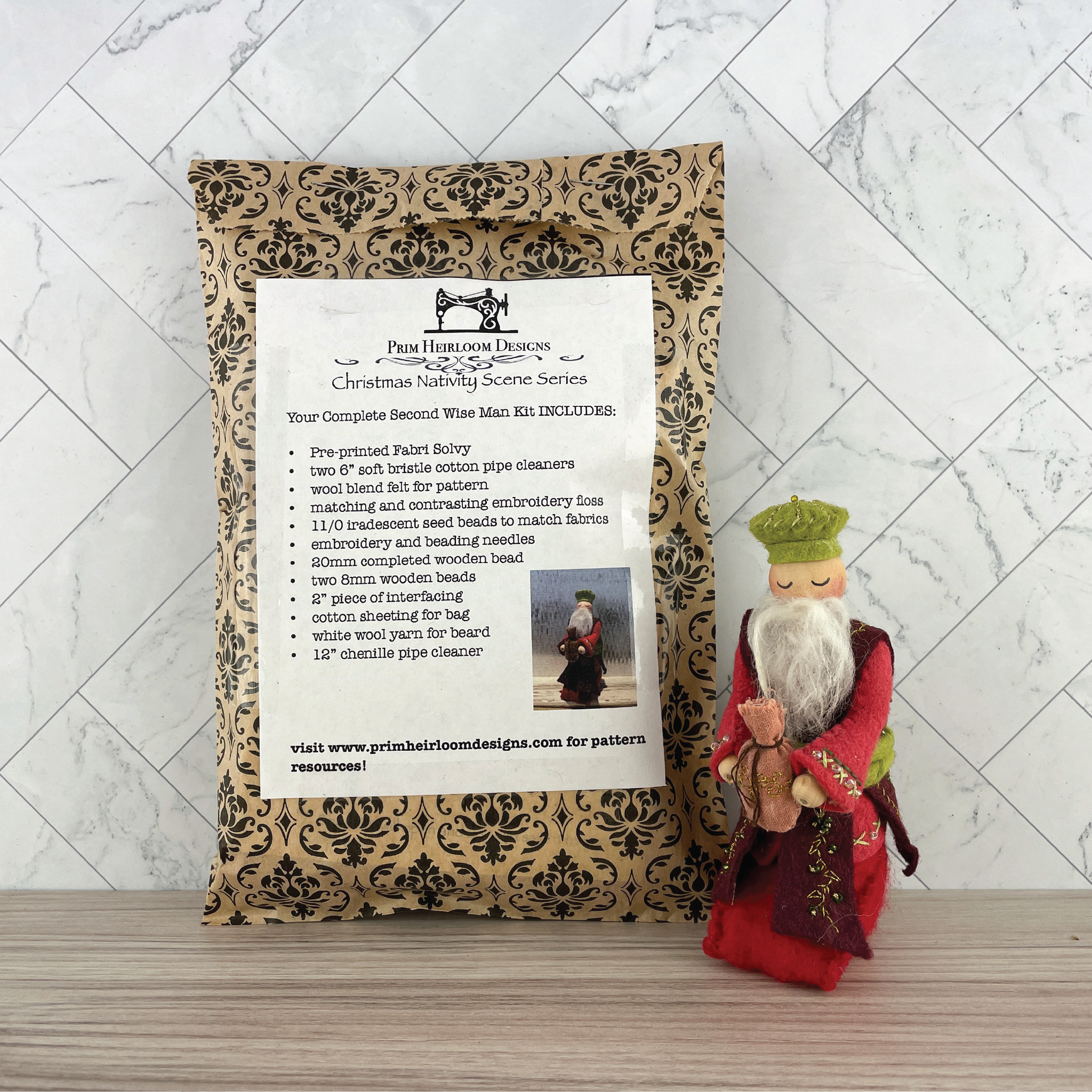 Christmas Nativity Series Second Wise Man Craft Kit