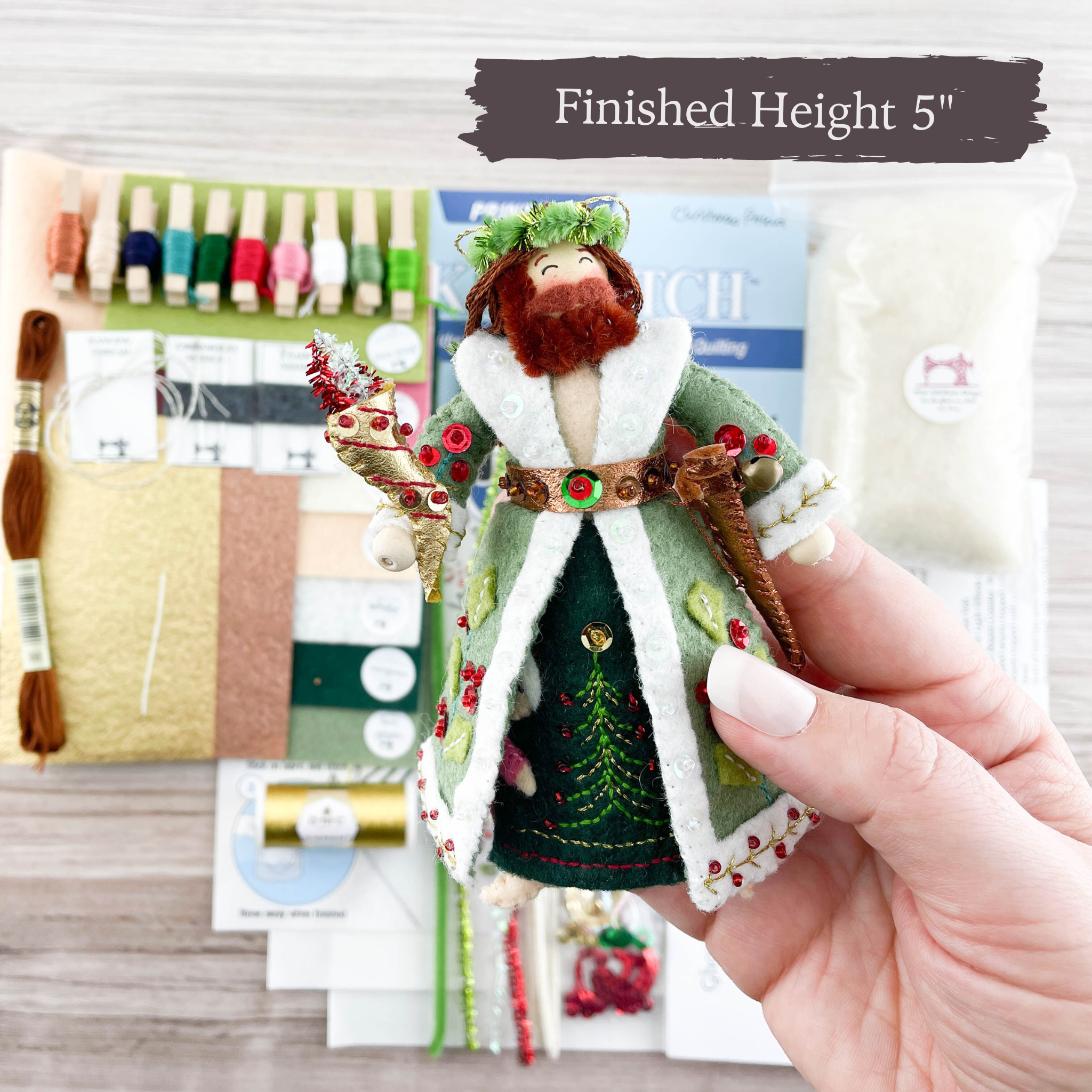 Ghost of Christmas Present Craft Kit