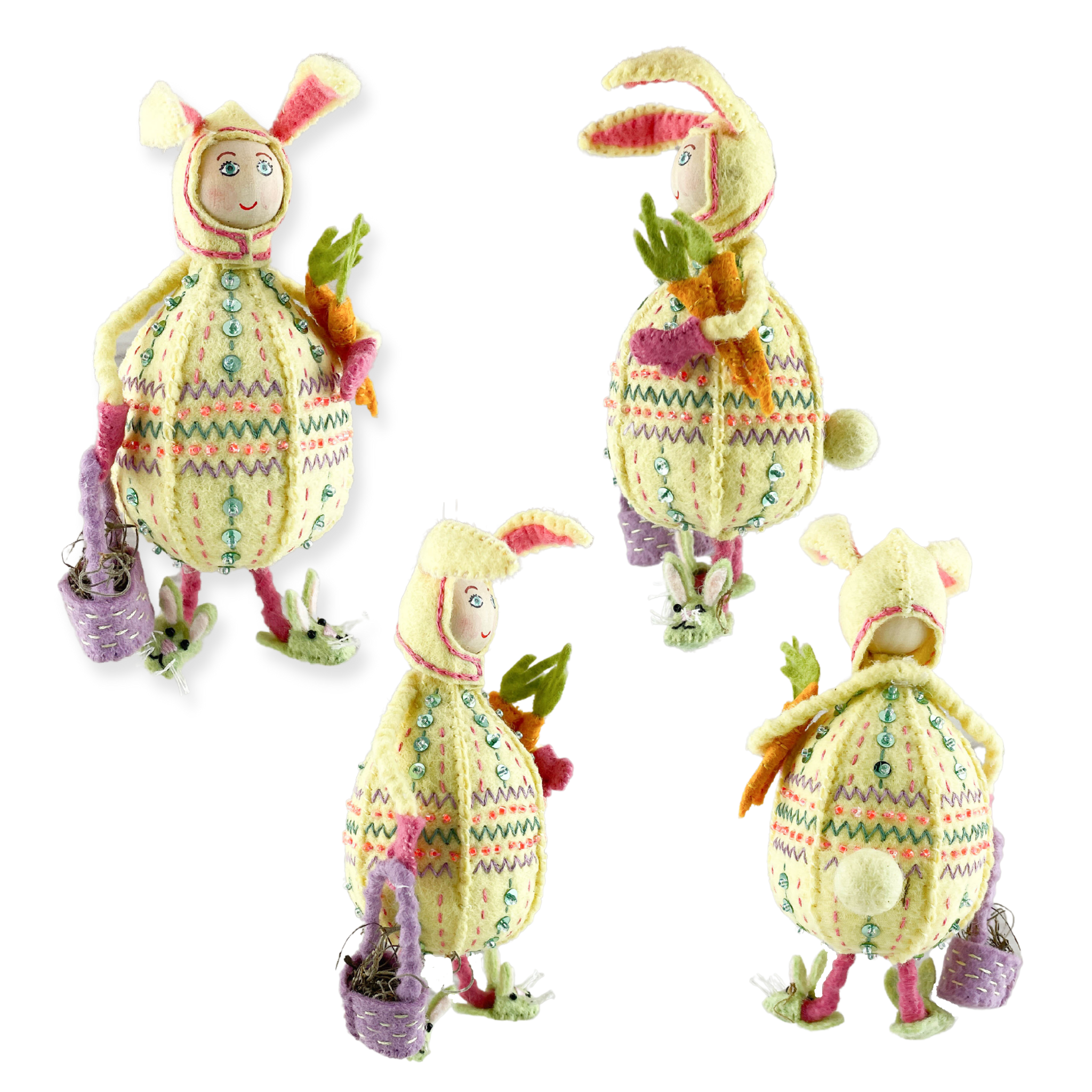 Whimsical Easter Bunny E-Pattern and Instructions