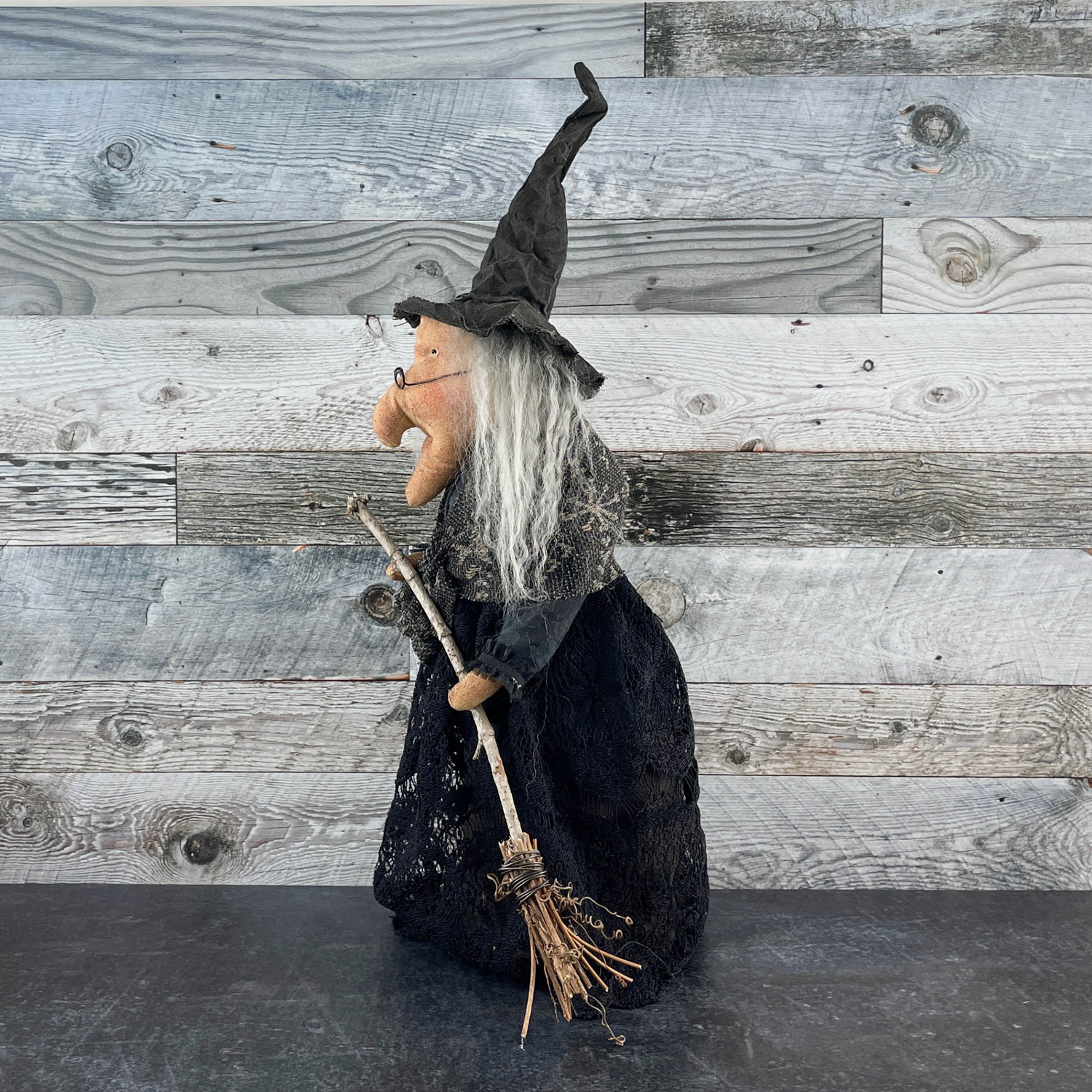 Harriet Hollows, Handmade Halloween Witch Doll