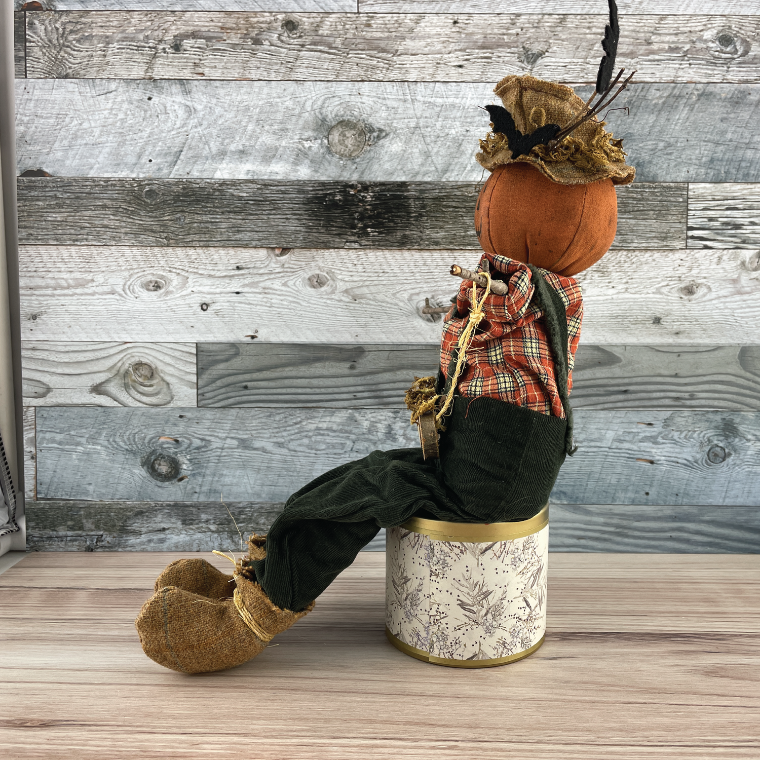 Bastian Boo Decorative Scarecrow Pumpkin Doll EPattern