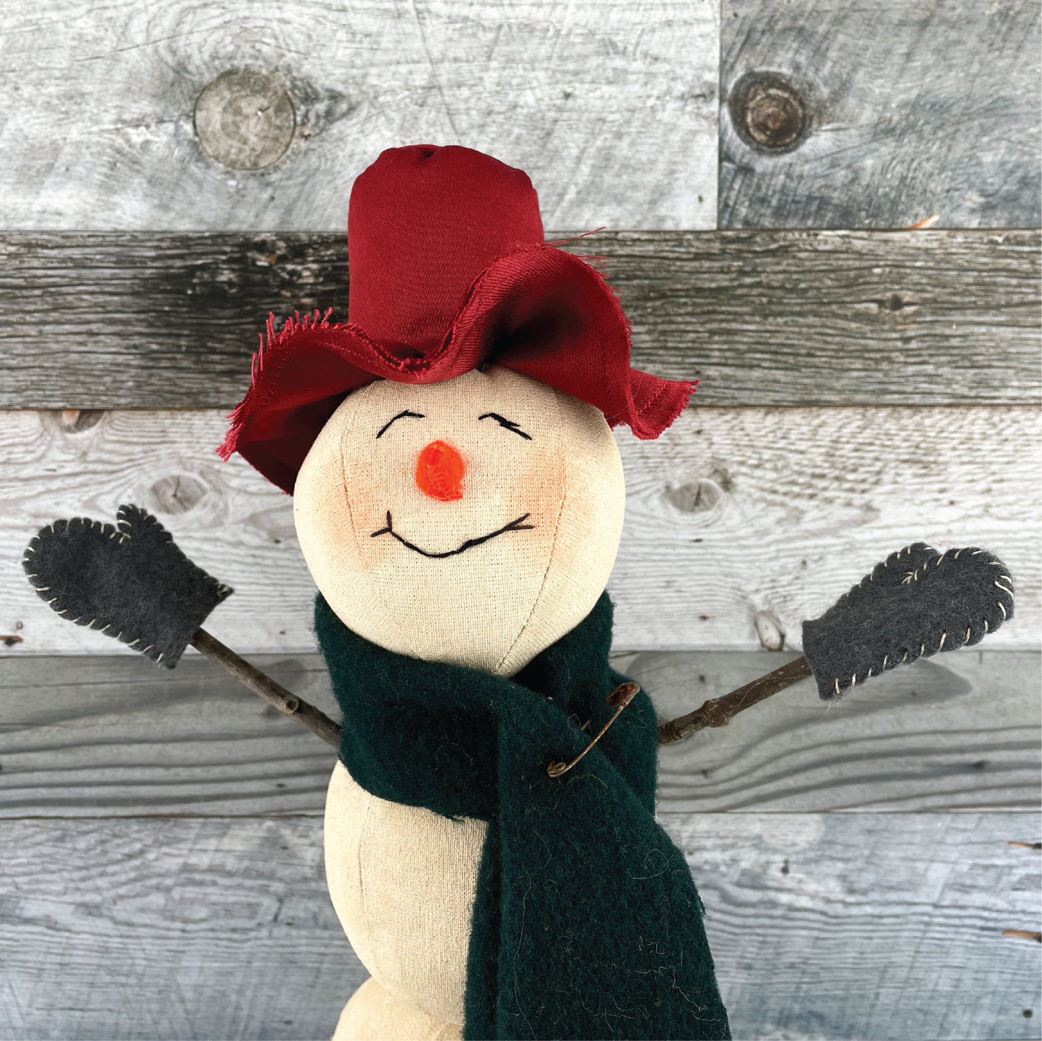 Snowman Pattern Benjamin Bell Sewing Pattern