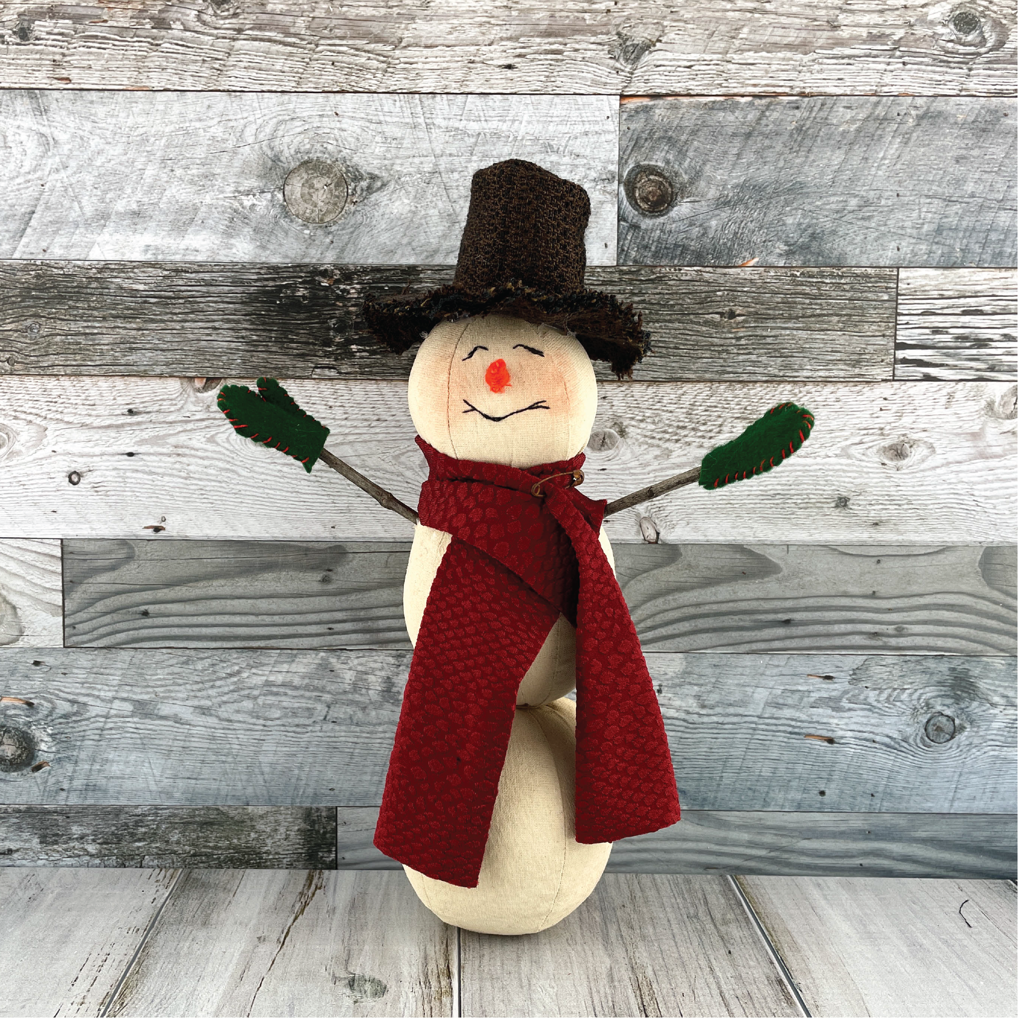 Snowman Pattern Benjamin Bell Sewing Pattern