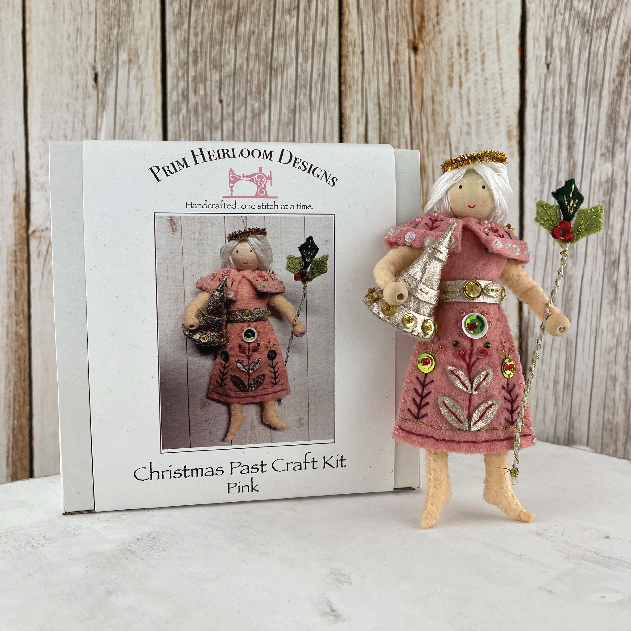 Craft Kit Ghost of Christmas Past for MmmCrafts Ebenezer Ornaments Series