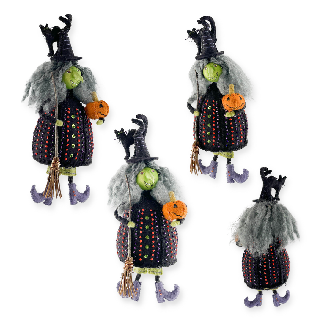 Whimsical Tabitha, a Halloween Witch E-Pattern and Instructions