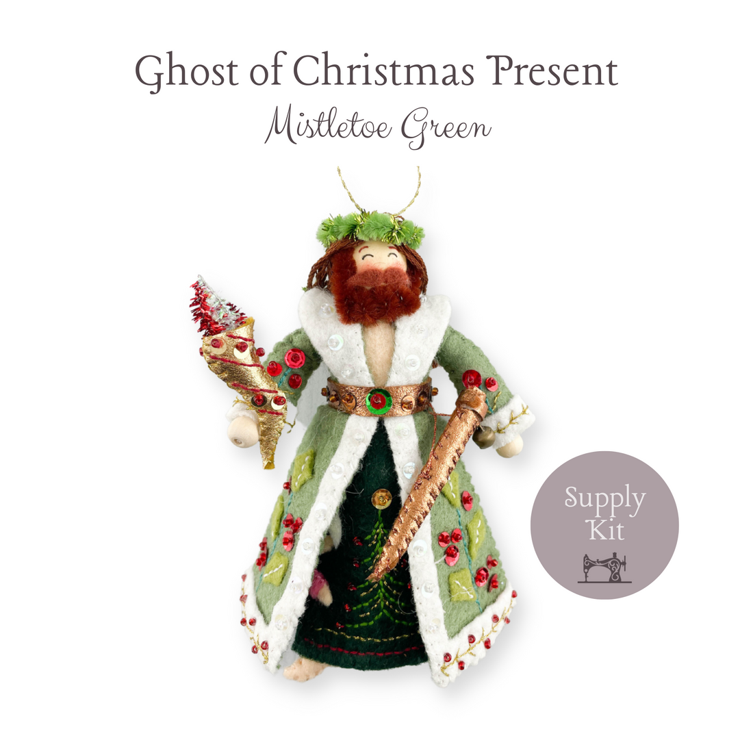 Ghost of Christmas Present Craft Kit