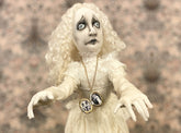 One of a Kind Handmade Halloween Ghost Doll Helena