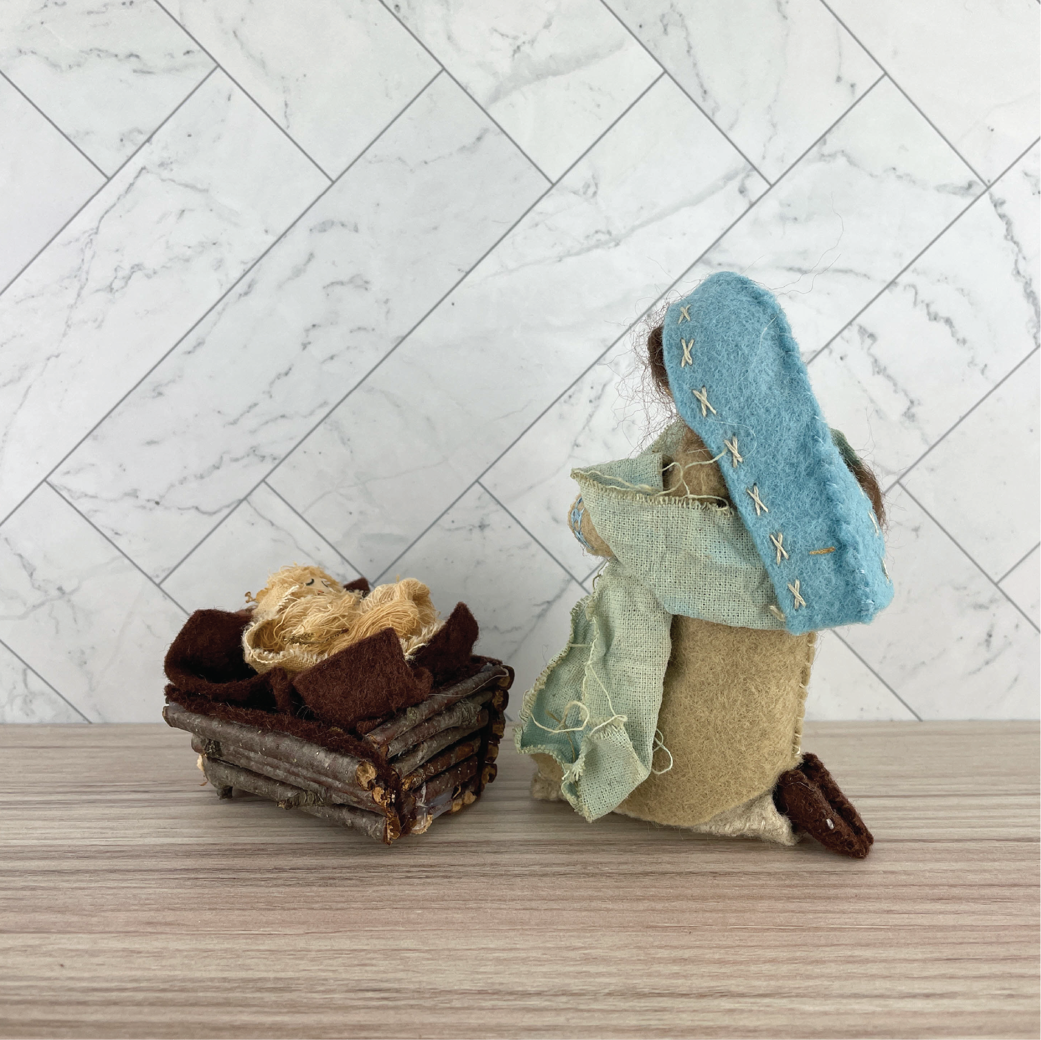 Christmas Nativity Series Mary &amp; Baby Jesus Craft Kit