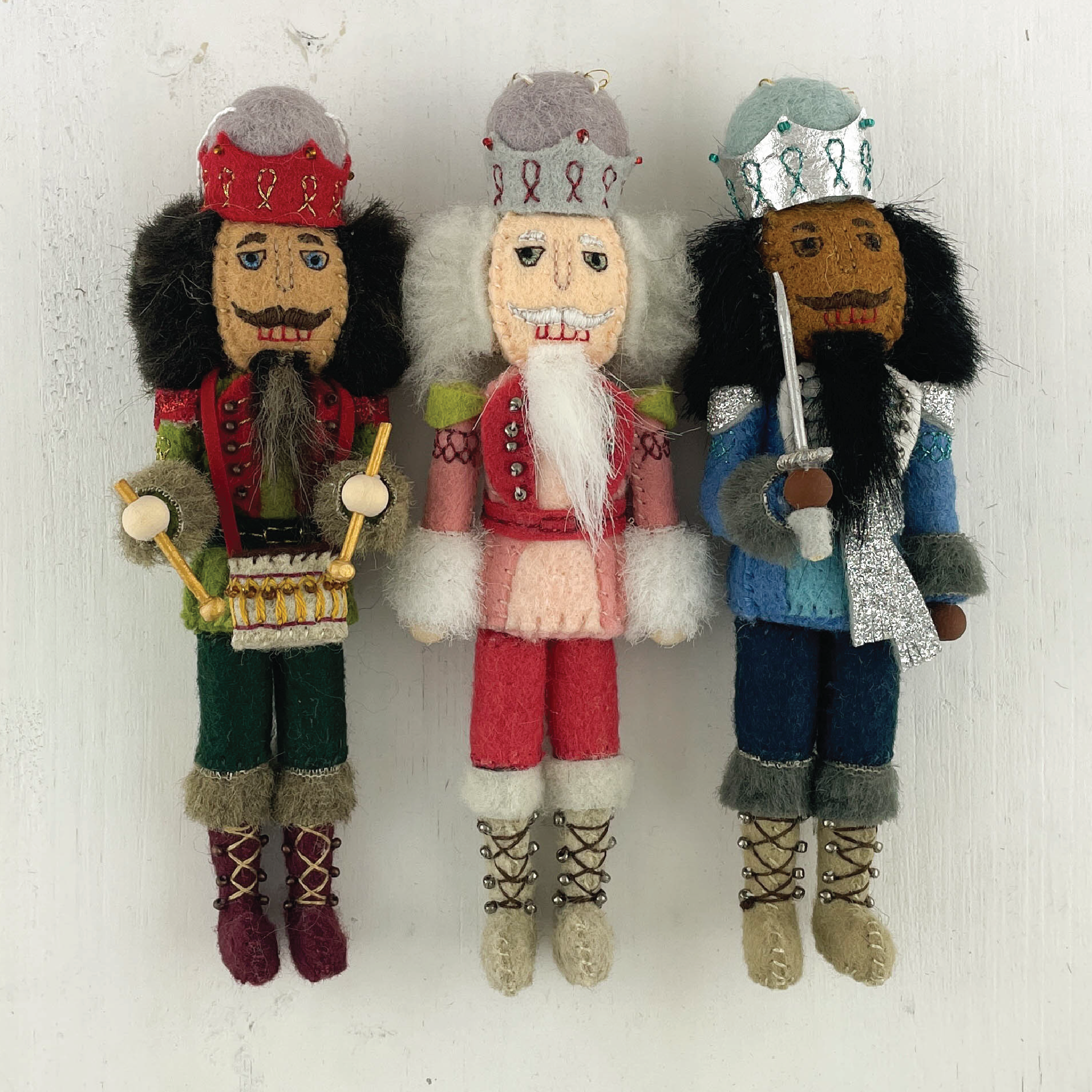 Nathan the Nutcracker Embroidery and Hand Sewing Pattern