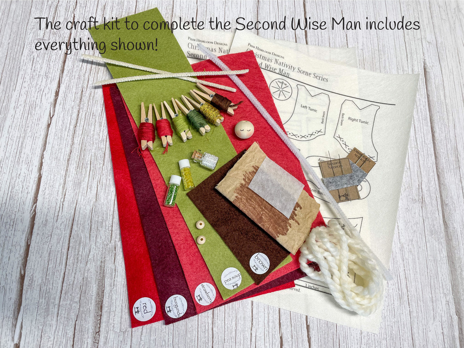 Christmas Nativity Series Second Wise Man Craft Kit